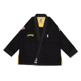 BJJ Gi Albino & Preto A&P x NBA Black Pearl Weave 450 GSM Kimono