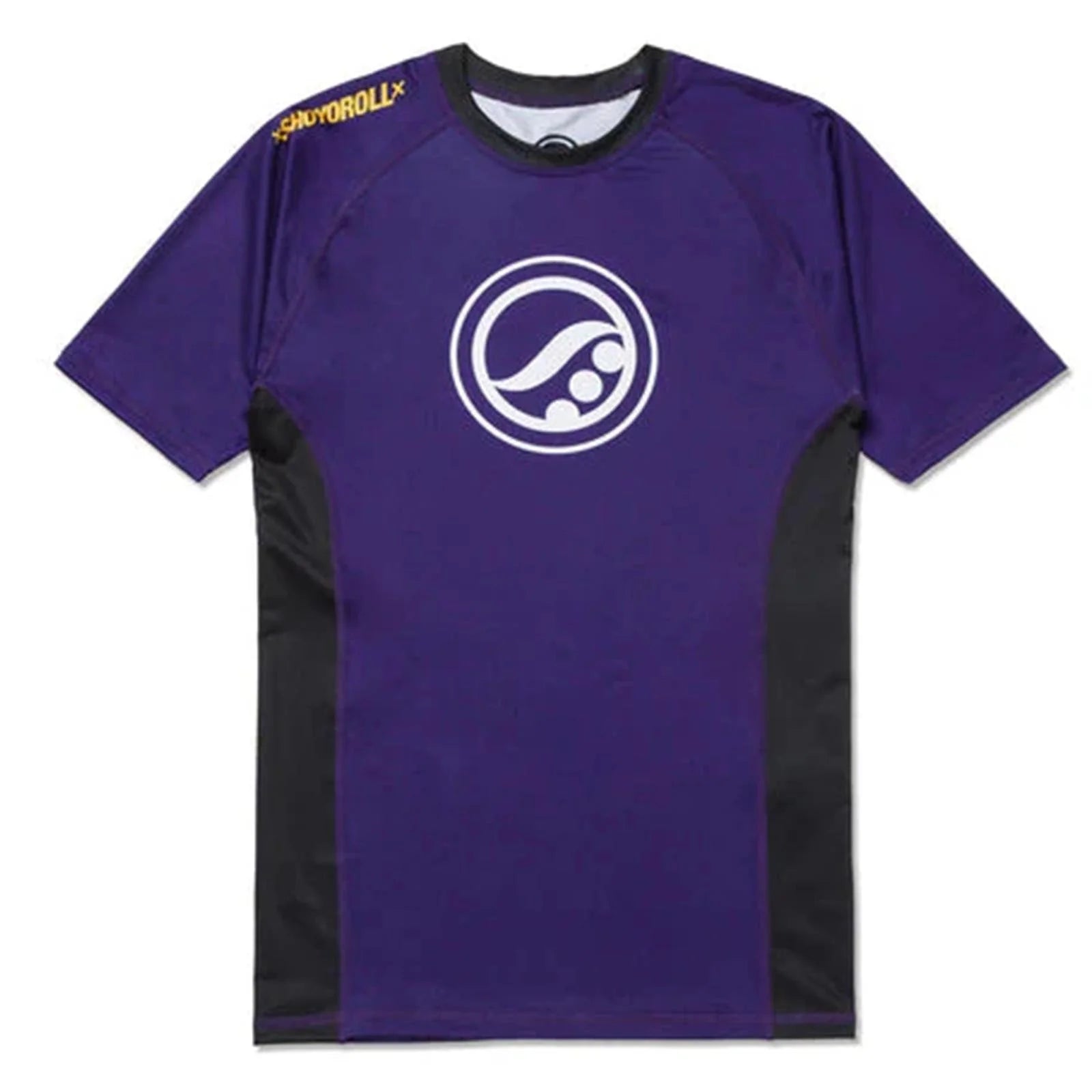 BJJ NoGI Shoyoroll 2022 Ranked Rash Guard SS Purple
