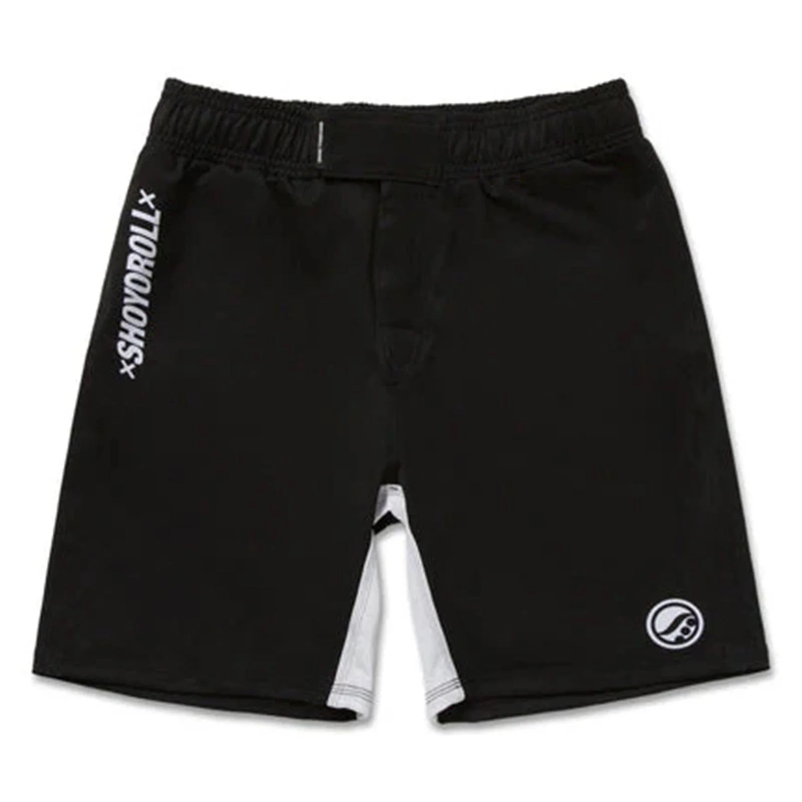 BJJ NoGI Shoyoroll RSS 23 Training Fitted Shorts Black