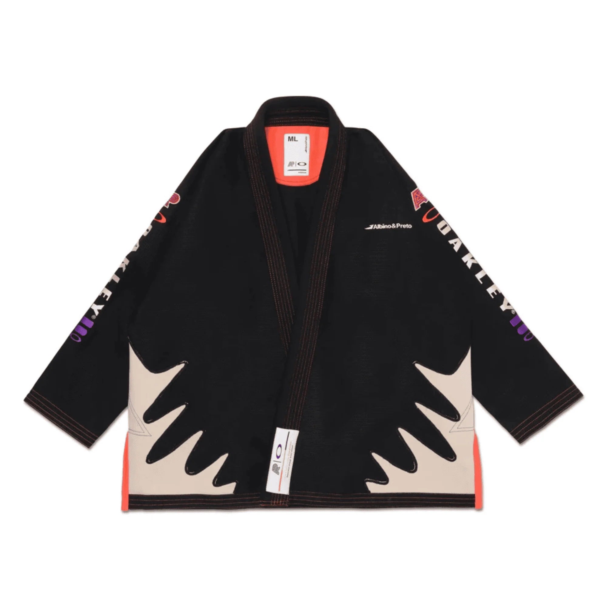 Albino Preto A&P x Oakley Black BJJ Gi Brazilian Jiu Jitsu Kimono