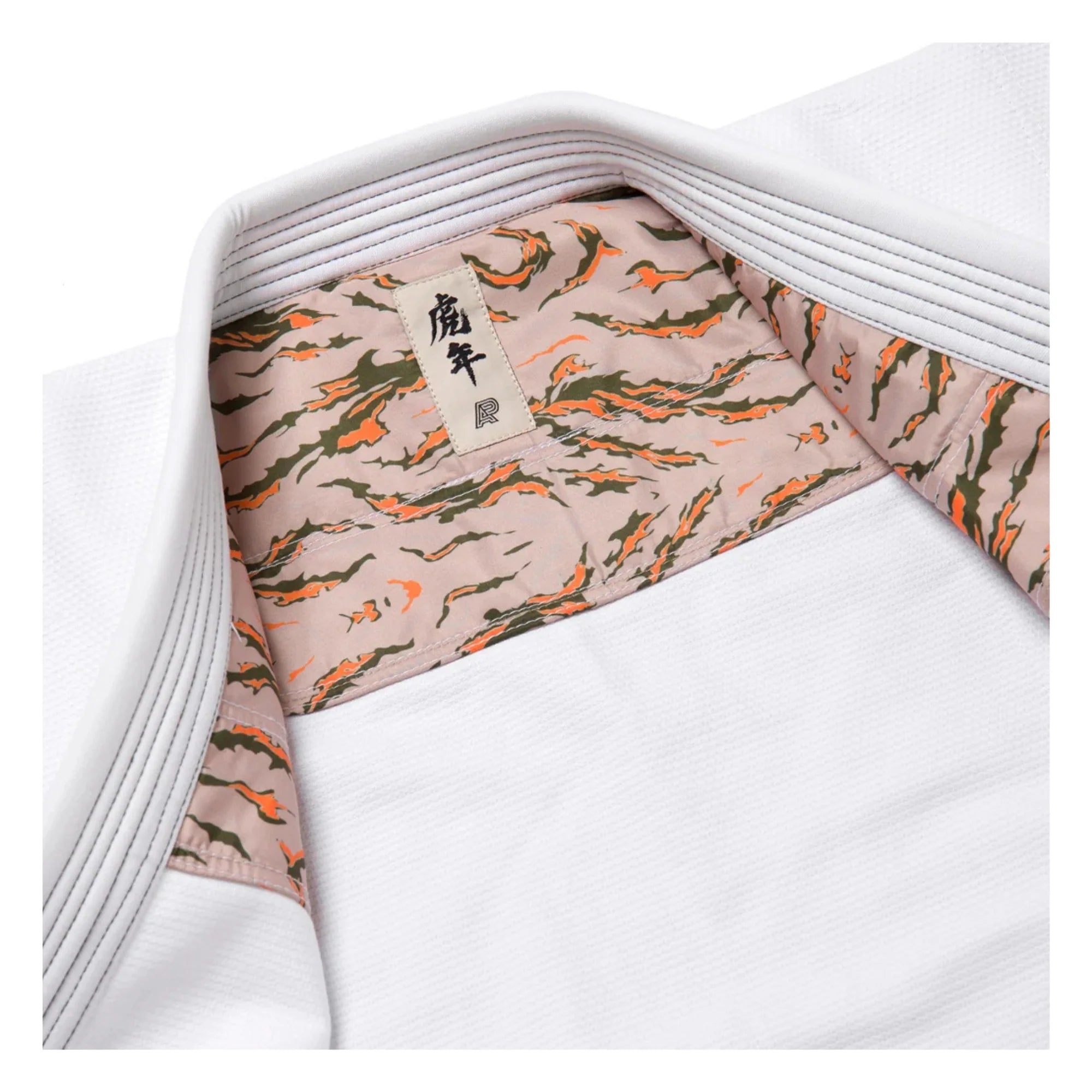 Albino & Preto Batch 110 Year of the Tiger White BJJ Gi product image 8