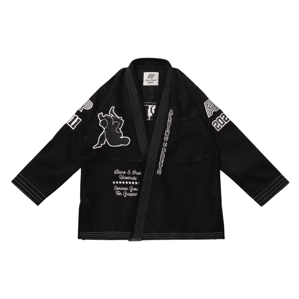 Albino & Preto Batch 102 University Black BJJ Gi 1