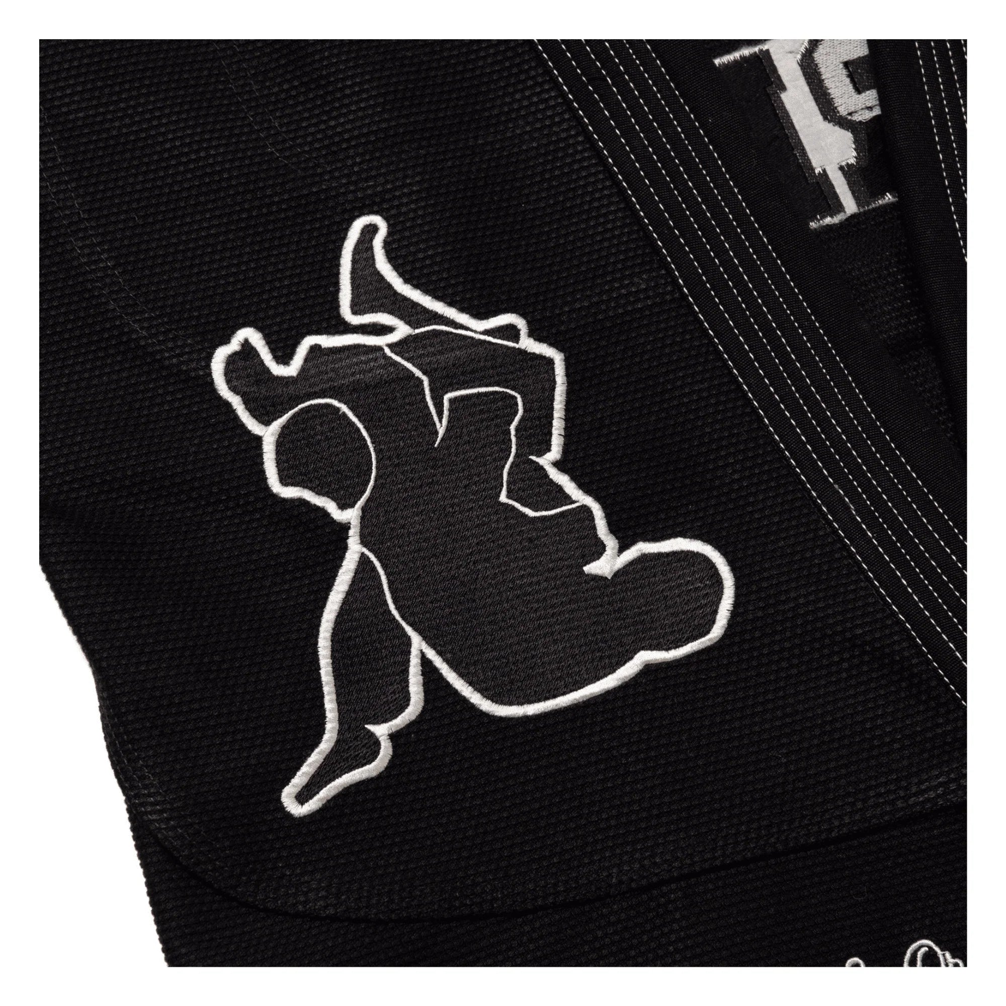 Albino & Preto Batch 102 University Black BJJ Gi 9