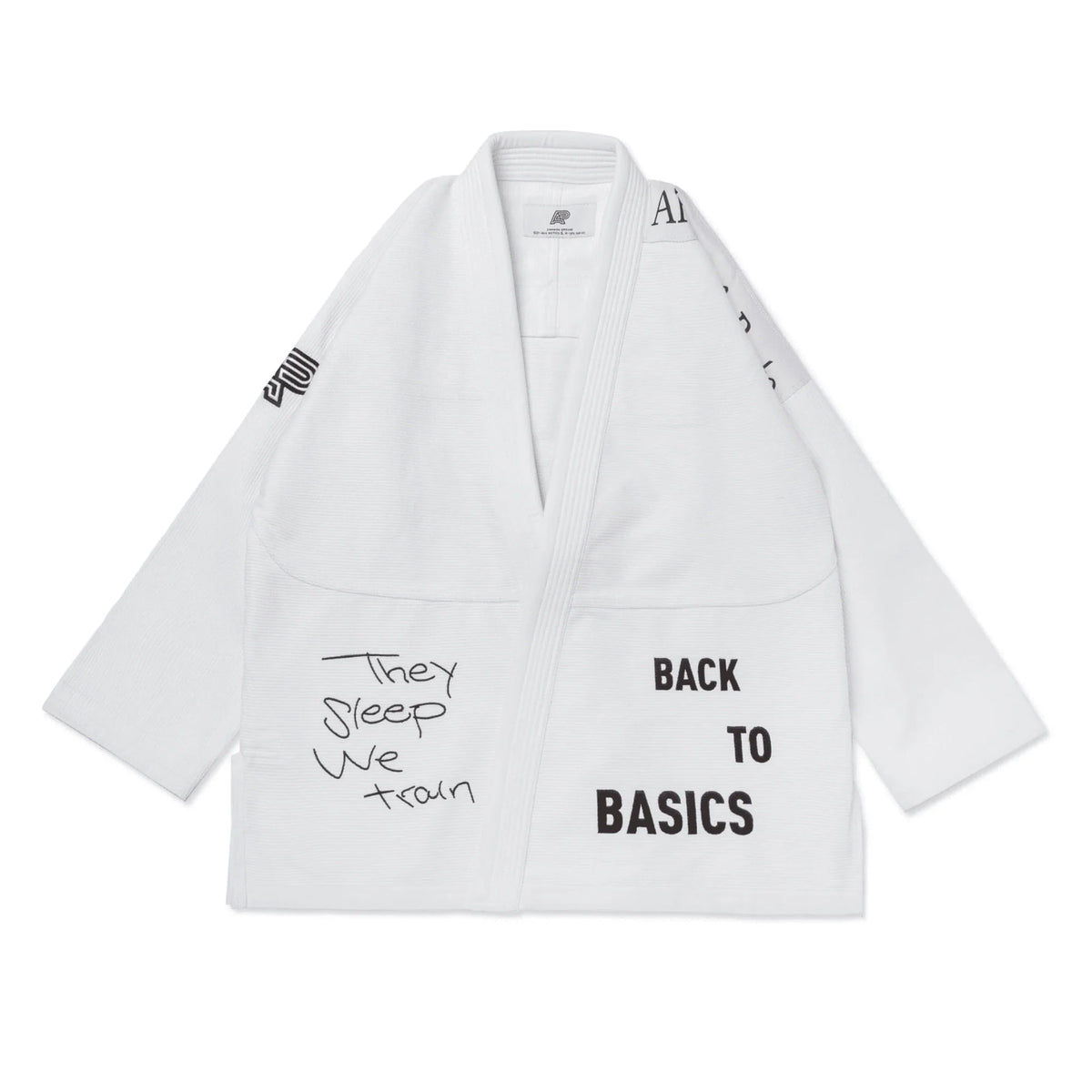 Albino & Preto TSWT BJJ Gi White front view