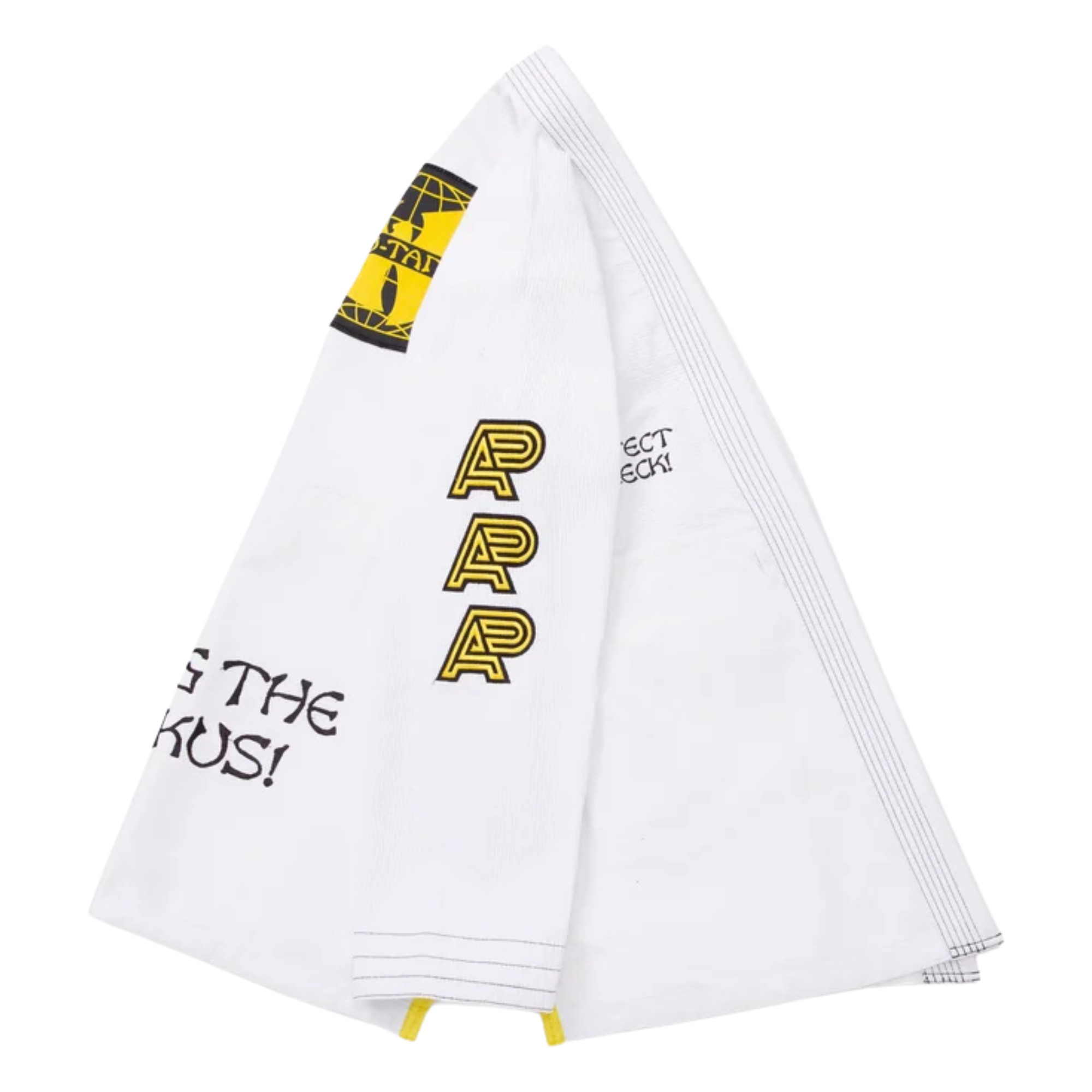 A&P x Wu Tang 2 BJJ Gi sleeve detail